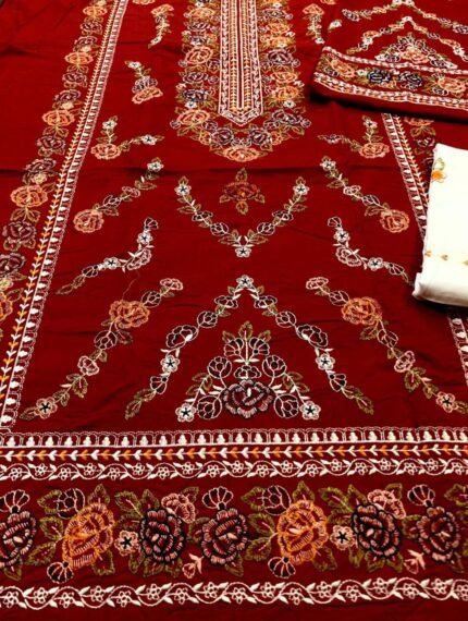 COCO By ZARA SHAHJAHAN + JAZMIN + OMAL BY KOMAL + NISA EMBROIDERED Lawn 3PCs